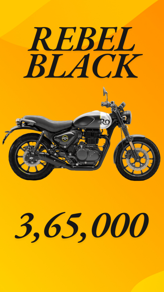 Royal Enfield Hunter 350 Price In Bangladesh rebel-black